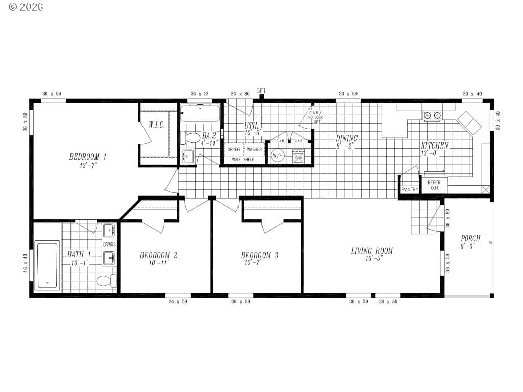 5286 Maple St — new construction home at Three Mile Prairie, Florence, Oregon